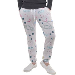 Spaceship Pattern Star Men s Jogger Sweatpants by danenraven