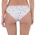 Spaceship Pattern Star Reversible Hipster Bikini Bottoms View4