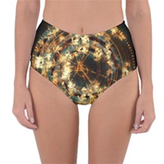 Science Fiction Background Fantasy Reversible High-waist Bikini Bottoms by danenraven