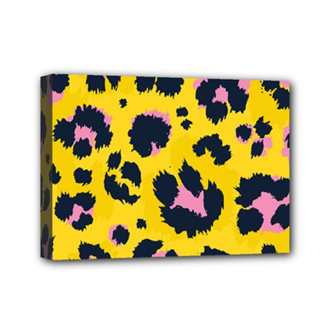 Leopard-print-seamless-pattern Mini Canvas 7  X 5  (stretched) by Salman4z