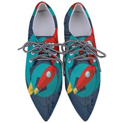 Rocket-with-science-related-icons-image Pointed Oxford Shoes by Salman4z