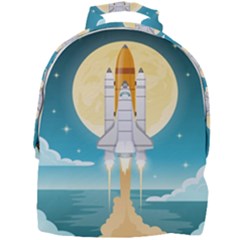 Space-exploration-illustration Mini Full Print Backpack by Salman4z