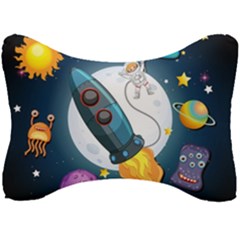 Spaceship-astronaut-space Seat Head Rest Cushion by Salman4z