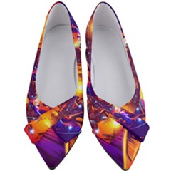 Far-future-human-colonization Women s Bow Heels by Salman4z