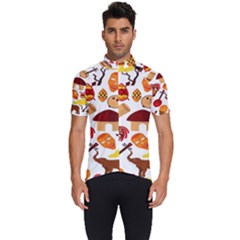 Africa-jungle-ethnic-tribe-travel-seamless-pattern-vector-illustration Men s Short Sleeve Cycling Jersey by Salman4z