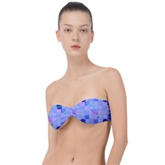 Seamless-pattern-pastel-galaxy-future Classic Bandeau Bikini Top  by Salman4z