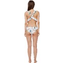 Pattern-sloth-woodland Low Cut Ruffle Edge Bikini Set View4