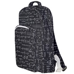 Math-equations-formulas-pattern Double Compartment Backpack by Salman4z
