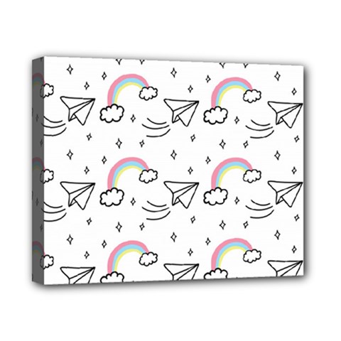 Cute-art-print-pattern Canvas 10  X 8  (stretched) by Salman4z