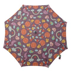 Cute-seamless-pattern-with-doodle-birds-balloons Hook Handle Umbrellas (small) by Salman4z
