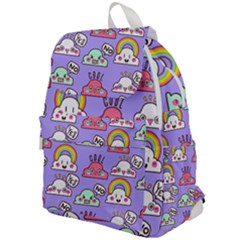 Cloud-seamless-pattern -- Top Flap Backpack by Salman4z