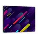 Colorful-abstract-background Canvas 14  x 11  (Stretched) View1