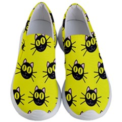 Cats Heads Pattern Design Women s Lightweight Slip Ons by pakminggu