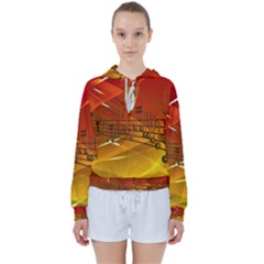 Music Notes Melody Note Sound Women s Tie Up Sweat by pakminggu
