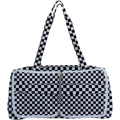 Background Black Board Checker Checkerboard Multi Function Bag by pakminggu