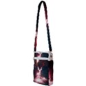Deer Animal Moon Planet Space Fantasy Multi Function Travel Bag View2