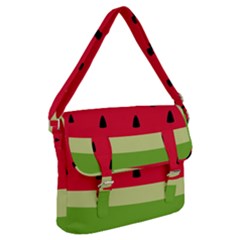 Watermelon Fruit Food Healthy Vitamins Nutrition Buckle Messenger Bag by pakminggu