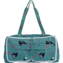 Raccoon Texture Seamless Scrapbooking Hearts Multi Function Bag View1