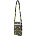 Background Pattern Texture Design Wallpaper Multi Function Travel Bag View2