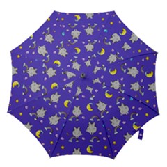 Texture Pattern Seamless Rainbow Background Dream Hook Handle Umbrellas (medium) by pakminggu