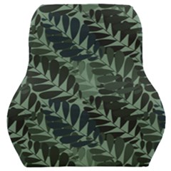 Background Pattern Leaves Texture Design Wallpaper Car Seat Back Cushion  by pakminggu