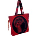 Artificial Intelligence Brain Think Drawstring Tote Bag View2