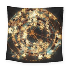 Science Fiction Background Fantasy Square Tapestry (large) by danenraven