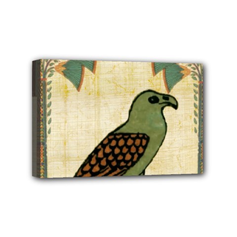 Egyptian Paper Papyrus Bird Mini Canvas 6  X 4  (stretched) by Mog4mog4