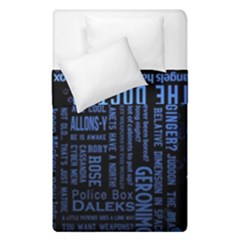 Doctor Who Tardis Duvet Cover Double Side (single Size) by Mog4mog4