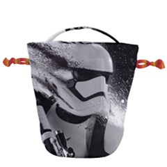 Stormtrooper Drawstring Bucket Bag by Bakwanart