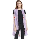 Easter Easter Bunny Hearts Seamless Tile Cute Sleeveless Chiffon Waistcoat Shirt View1