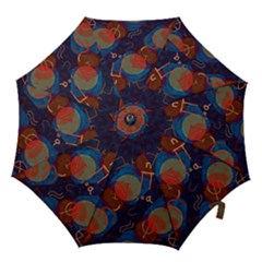 Background Graphic Beautiful Hook Handle Umbrellas (medium) by 99art