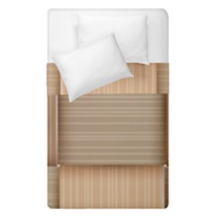 Wooden Wickerwork Texture Square Pattern Duvet Cover Double Side (single Size) by 99art