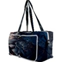 Architectural Design Abstract 3d Neon Glow Industry Multi Function Bag View3