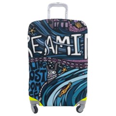 Graffiti Art Psychedelic Art Graphic Design Modern Art Luggage Cover (medium) by 99art