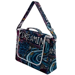 Graffiti Art Psychedelic Art Graphic Design Modern Art Box Up Messenger Bag by 99art