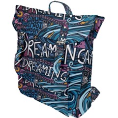 Graffiti Art Psychedelic Art Graphic Design Modern Art Buckle Up Backpack by 99art