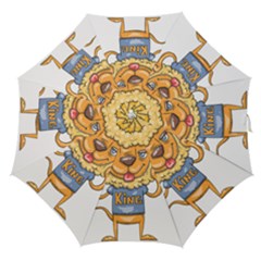 Animation-lion-animals-king-cool Straight Umbrellas by 99art