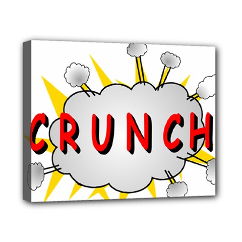 Comic-noise-paleness-explosion Canvas 10  X 8  (stretched) by 99art