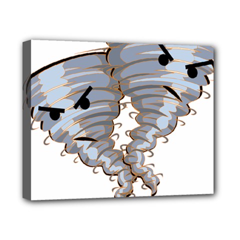 Tornado-twister-angry-comic Canvas 10  X 8  (stretched) by 99art