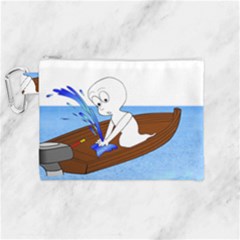 Spirit-boat-funny-comic-graphic Canvas Cosmetic Bag (medium) by 99art