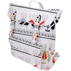 Bulgarian Folk Art Folk Art Buckle Up Backpack by 99art