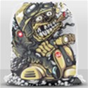 Scooter-motorcycle-boot-cartoon-vector Drawstring Bag (Large) View2
