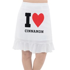 I Love Cinnamon  Fishtail Chiffon Skirt by ilovewhateva