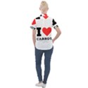 I love carrots  Women s Short Sleeve Pocket Shirt View2