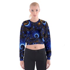 Abstract Design Art Pattern Wallpaper Shape Decoration Cropped Sweatshirt by danenraven