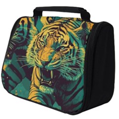 Tiger Full Print Travel Pouch (big) by danenraven