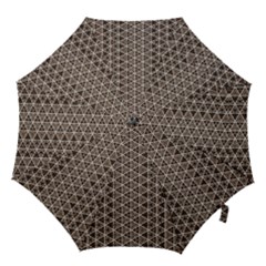 Structure Pattern Texture Hive Hook Handle Umbrellas (small) by Bangk1t