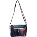 Elephant Tusks Trunk Wildlife Africa Shoulder Bag with Back Zipper View3