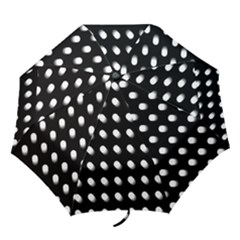 Background Dots Circles Graphic Folding Umbrellas by Ndabl3x